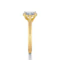 Pierścionek z owalnym diamentem 0.80 ct SBPZ_055